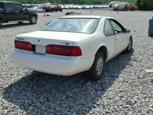 1FALP62W7TH156027 - 1996 FORD THUNDERBIR WHITE photo 4