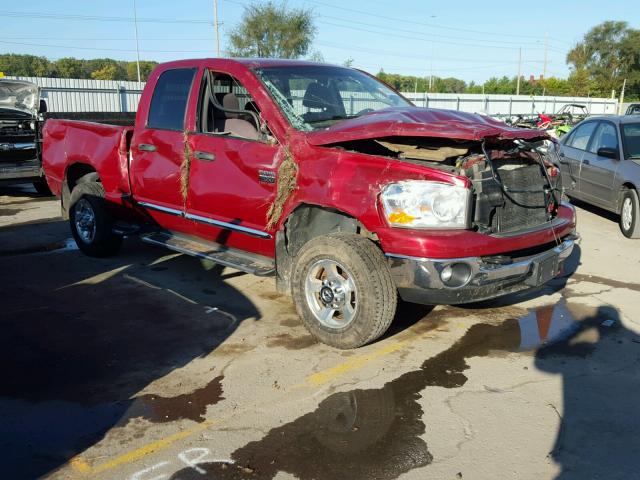 3D7KS28L69G507304 - 2009 DODGE RAM 2500 RED photo 1