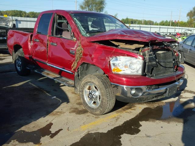 3D7KS28L69G507304 - 2009 DODGE RAM 2500 RED photo 9