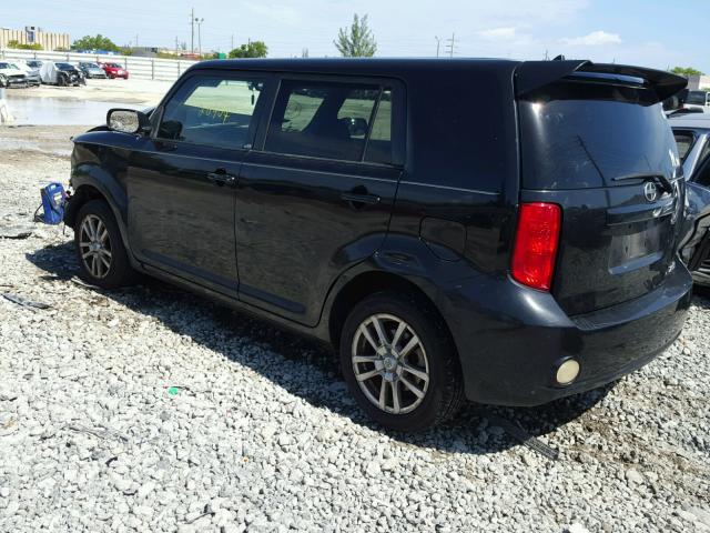JTLKE50E181023221 - 2008 TOYOTA SCION XB Schwarz Foto 3