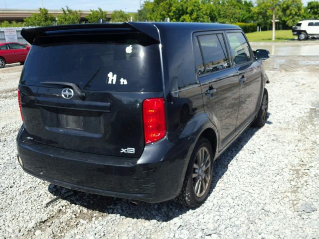 JTLKE50E181023221 - 2008 TOYOTA SCION XB Schwarz Foto 4