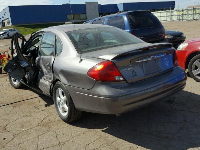 1FAFP55S22A151339 - 2002 FORD TAURUS SES GRAY photo 3