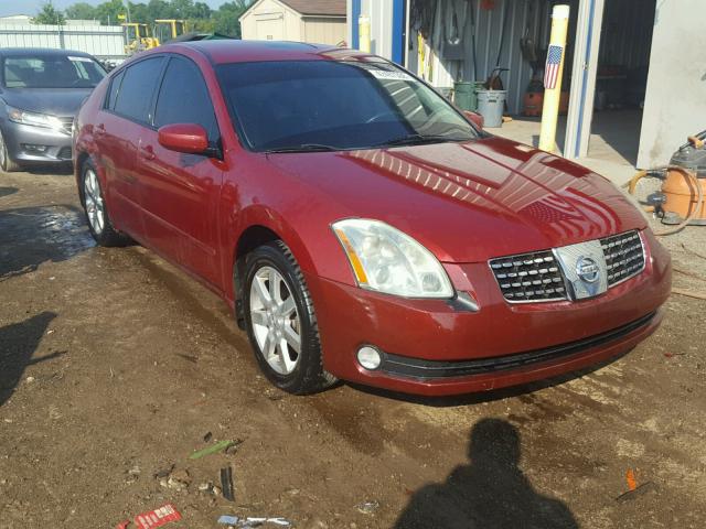 1N4BA41E16C855293 - 2006 NISSAN MAXIMA SE BURGUNDY photo 1