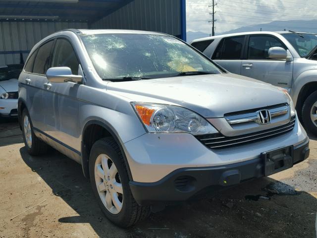 JHLRE48799C000689 - 2009 HONDA CR-V EXL SILVER photo 1