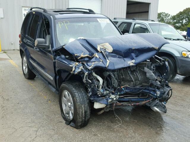 1J4GL58K26W179778 - 2006 JEEP LIBERTY LI BLUE photo 1