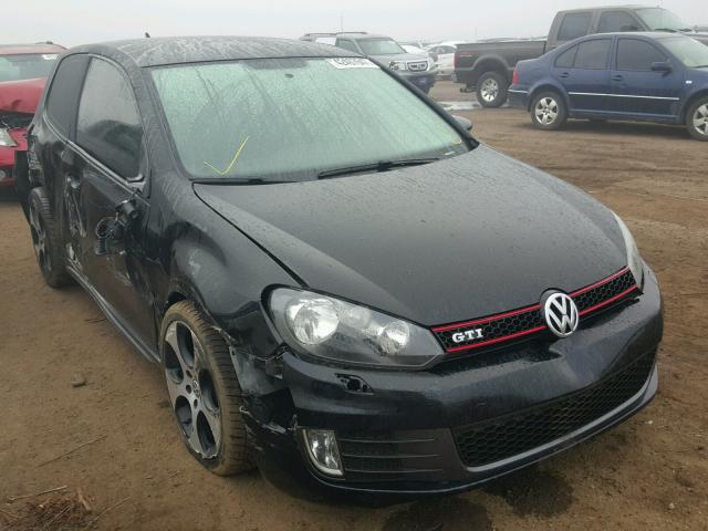 WVWEV7AJ2CW229000 - 2012 VOLKSWAGEN GTI BLACK photo 1