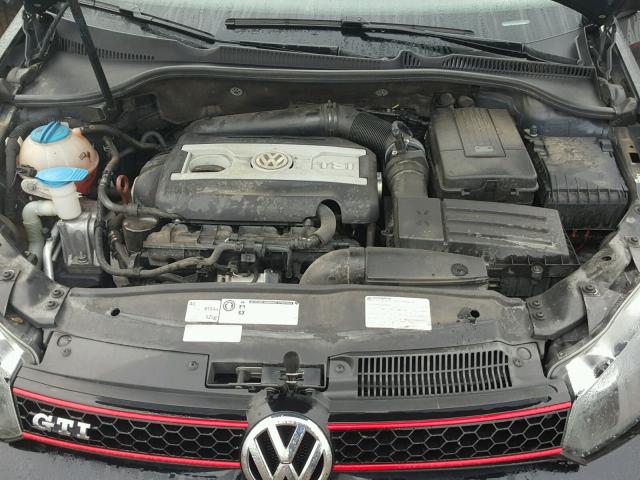 WVWEV7AJ2CW229000 - 2012 VOLKSWAGEN GTI BLACK photo 7