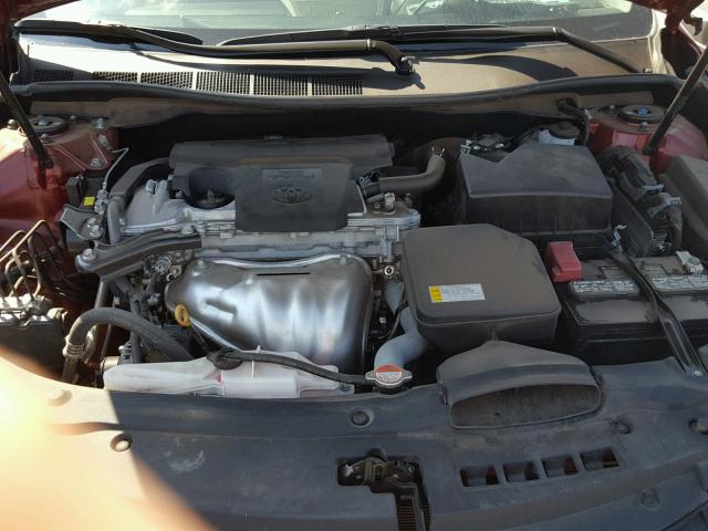 4T1BF1FKXGU575212 - 2016 TOYOTA CAMRY LE 红色 照片 7