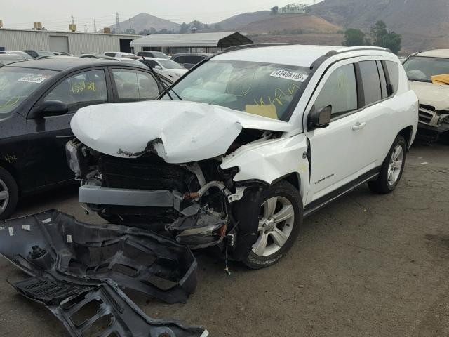 1C4NJDBB4ED686665 - 2014 JEEP COMPASS SP 白色 照片 2