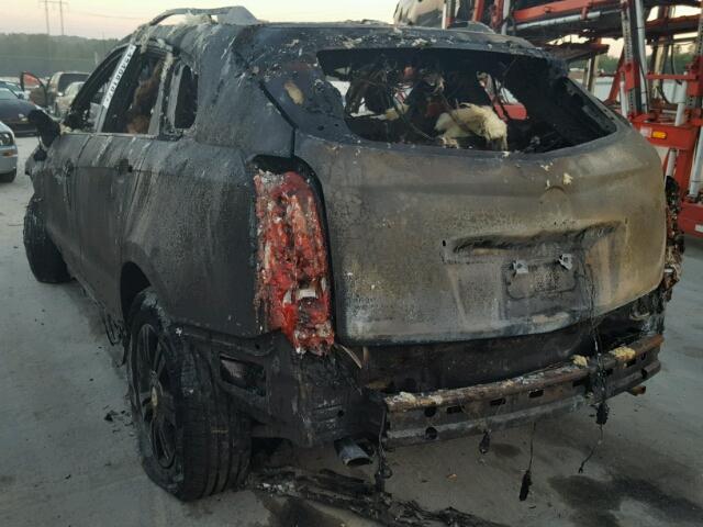 3GYFNAEY6BS671436 - 2011 CADILLAC SRX LUXURY BURN photo 3