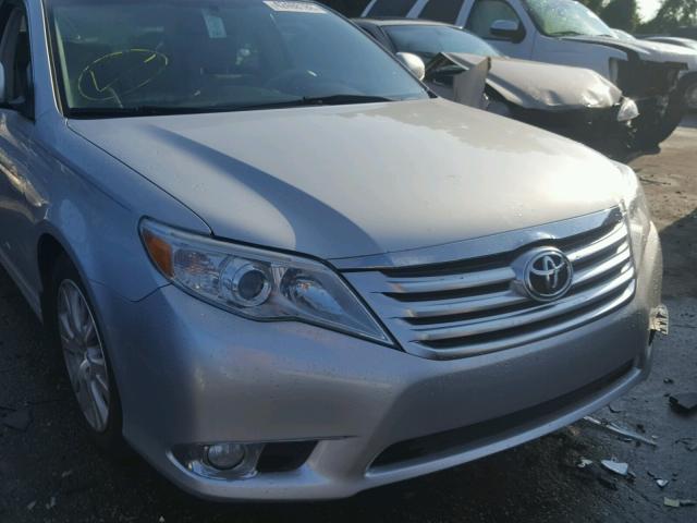 4T1BK3DB8BU427255 - 2011 TOYOTA AVALON BAS SILVER photo 9