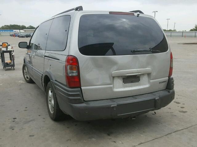 1GMDX03E54D153536 - 2004 PONTIAC MONTANA SILVER photo 3