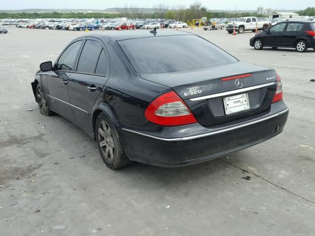 WDBUF22X78B322137 - 2008 MERCEDES-BENZ E 320 CDI BLACK photo 3