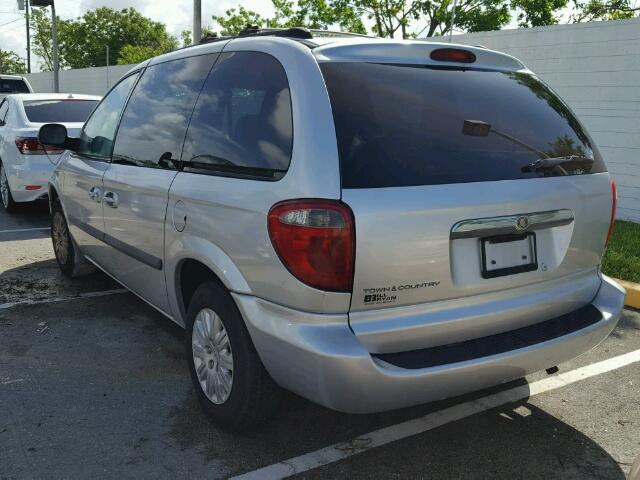 1C4GP45R85B352408 - 2005 CHRYSLER TOWN & COU 灰色 照片 3