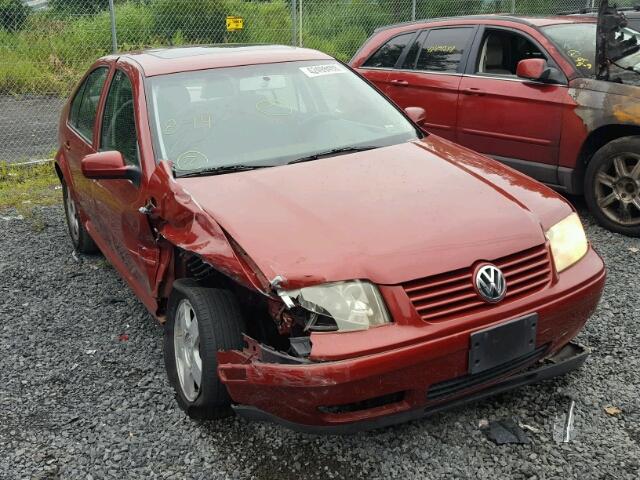 3VWSC29M5YM166134 - 2000 VOLKSWAGEN JETTA GLS RED photo 1