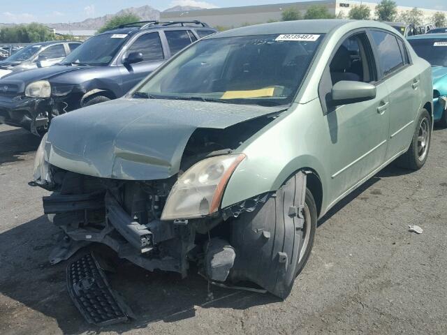 3N1AB61E18L755364 - 2008 NISSAN SENTRA 2.0 GREEN photo 2