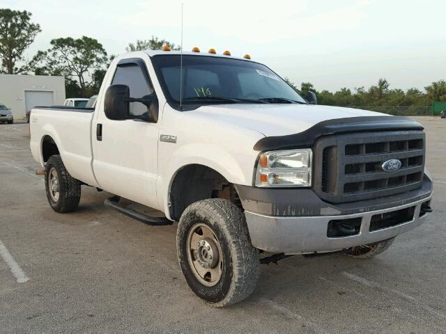 1FTNF21555EA88094 - 2005 FORD F250 SUPER YELLOW photo 1