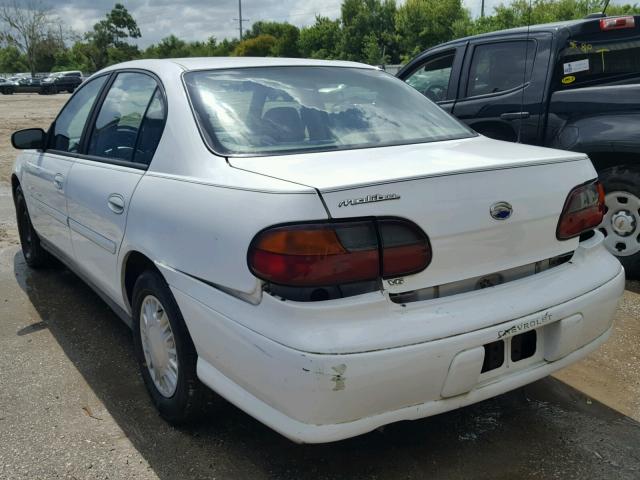 1G1ND52J22M650370 - 2002 CHEVROLET MALIBU WHITE photo 3