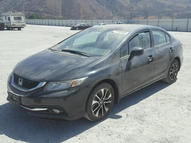 19XFB2F90DE222637 - 2013 HONDA CIVIC EXL 黑色 照片 2