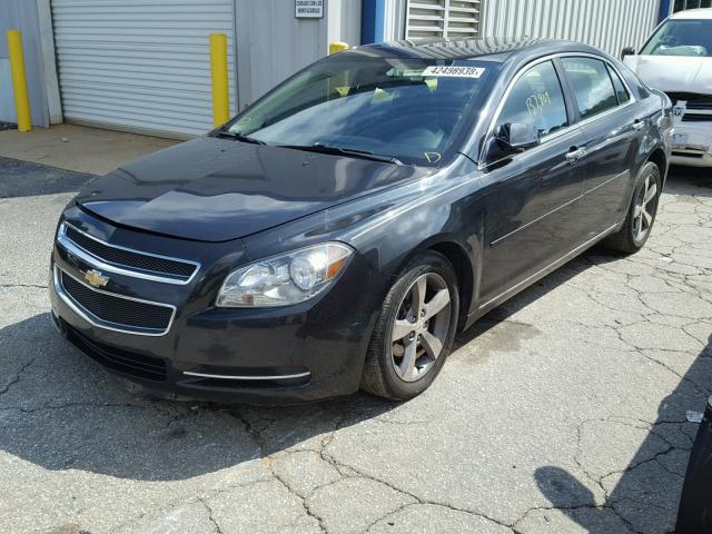 1G1ZC5EU3CF118495 - 2012 CHEVROLET MALIBU 1LT შავი ფოტო 2