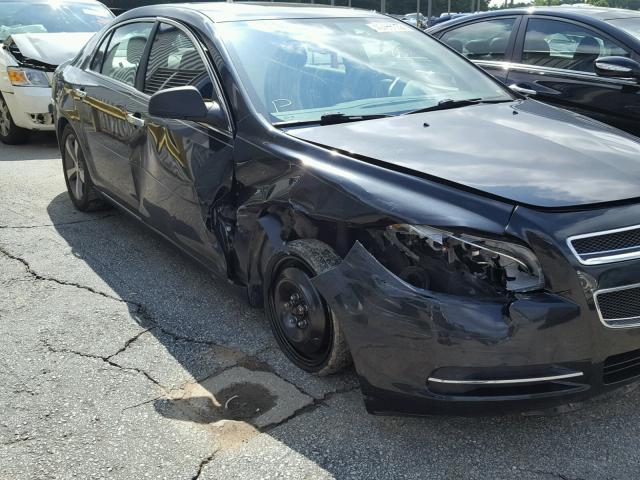 1G1ZC5EU3CF118495 - 2012 CHEVROLET MALIBU 1LT შავი ფოტო 9