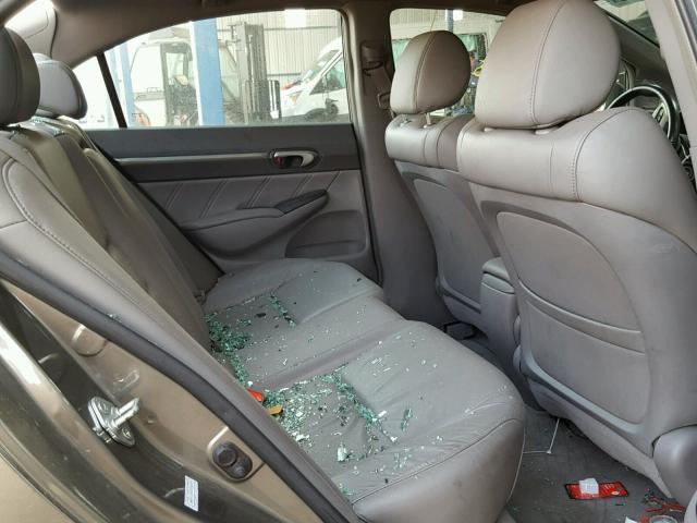 2HGFA16918H502141 - 2008 HONDA CIVIC EXL 石墨色 照片 6