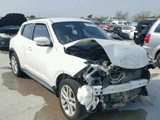 JN8AF5MV8FT562407 - 2015 NISSAN JUKE S WHITE photo 1