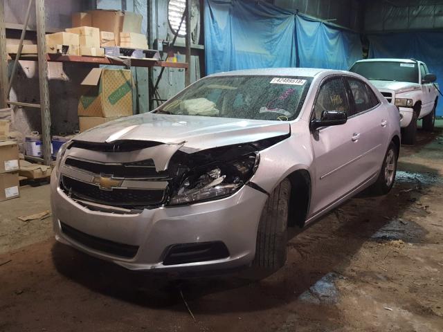 1G11A5SA4DF170460 - 2013 CHEVROLET MALIBU LS Gümüş foto 2
