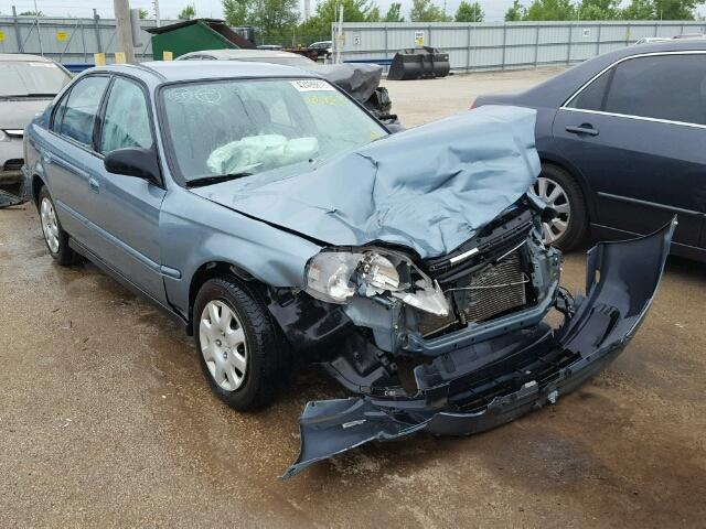 2HGEJ6616YH506852 - 2000 HONDA CIVIC BASE Mavi foto 1