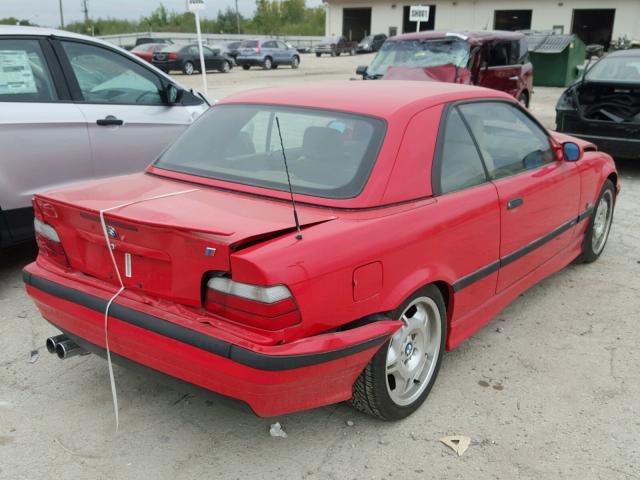 WBABK6329SED18188 - 1995 BMW 318 RED photo 4