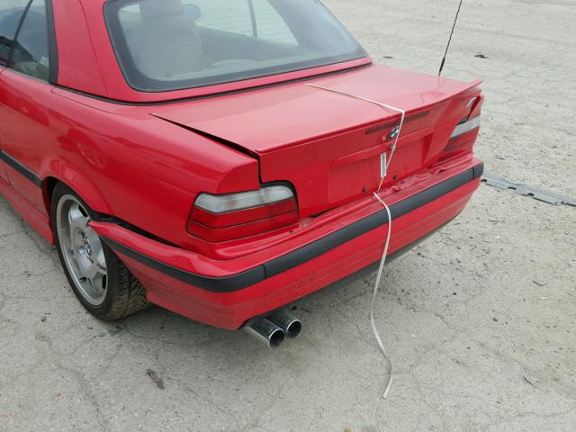 WBABK6329SED18188 - 1995 BMW 318 RED photo 9