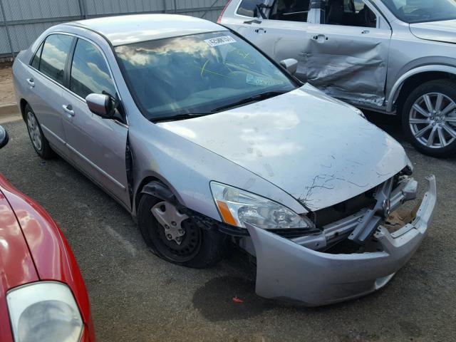 1HGCM56493A017033 - 2003 HONDA ACCORD LX SILVER photo 1