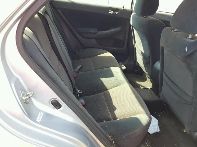 1HGCM56493A017033 - 2003 HONDA ACCORD LX SILVER photo 6