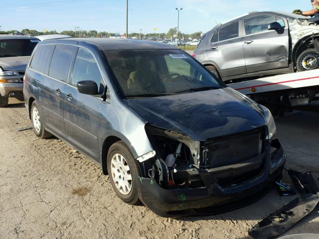 5FNRL38215B064000 - 2005 HONDA ODYSSEY GRAY photo 1