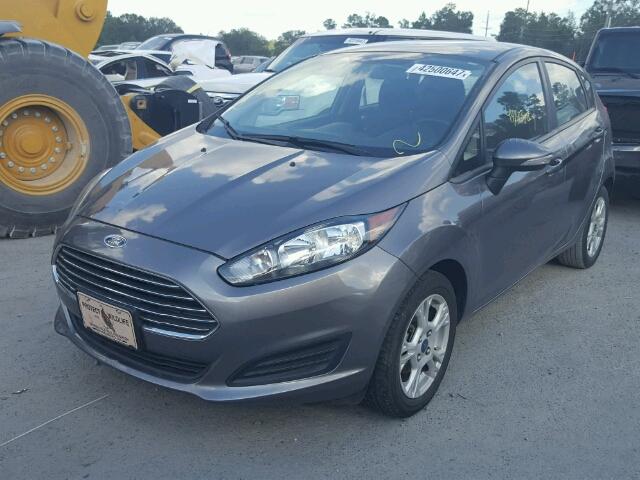 3FADP4EJ3EM215887 - 2014 FORD FIESTA SE GRAY photo 2