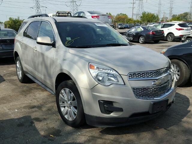 2CNFLDE56B6347514 - 2011 CHEVROLET EQUINOX LT TAN photo 1