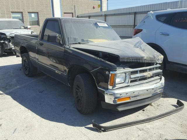 1GCCS14Z9P8181469 - 1993 CHEVROLET S TRUCK BLACK photo 1