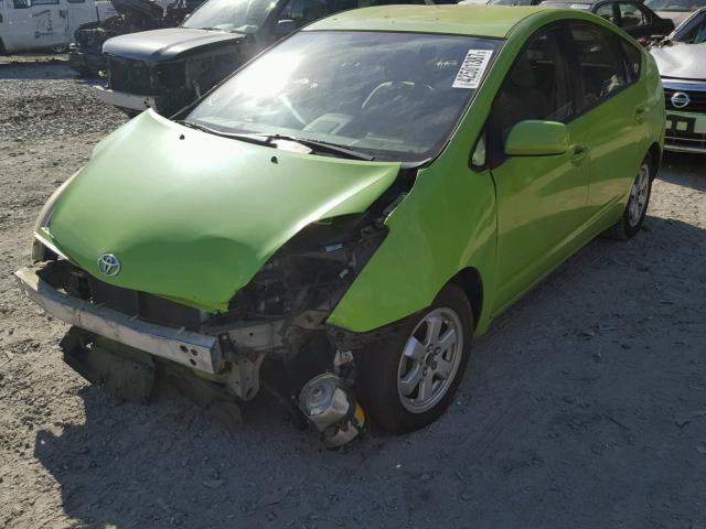 JTDKB20U483337041 - 2008 TOYOTA PRIUS GREEN photo 2