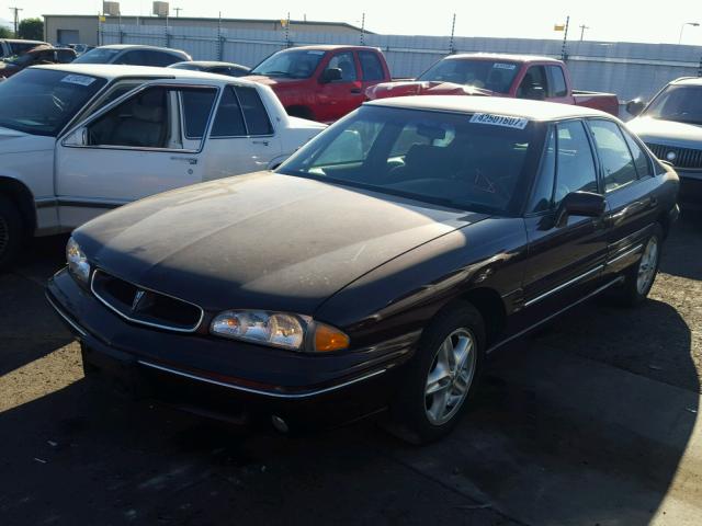 1G2HX52K1XH238594 - 1999 PONTIAC BONNEVILLE PURPLE photo 2