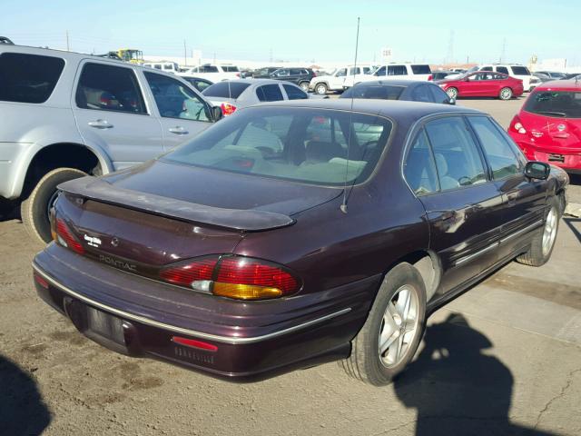 1G2HX52K1XH238594 - 1999 PONTIAC BONNEVILLE PURPLE photo 4