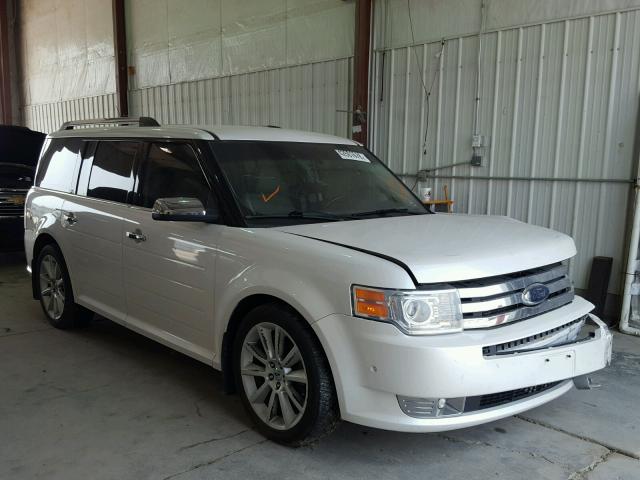 2FMHK6DT6ABA25842 - 2010 FORD FLEX LIMIT WHITE photo 1