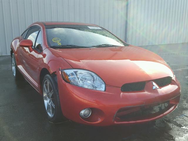 4A3AK34T28E035591 - 2008 MITSUBISHI ECLIPSE GT ORANGE photo 1