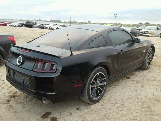 1ZVBP8CF8E5284195 - 2014 FORD MUSTANG GT BLACK photo 4