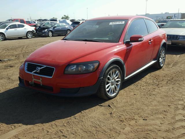 YV1MK672582063479 - 2008 VOLVO C30 T5 RED photo 2