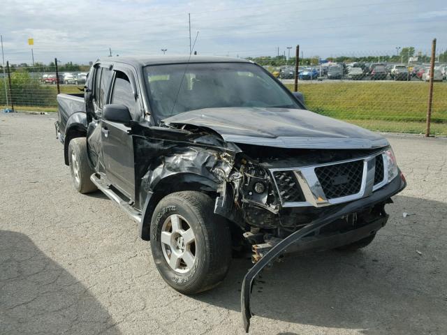 1N6AD07W27C463475 - 2007 NISSAN FRONTIER BLACK photo 1