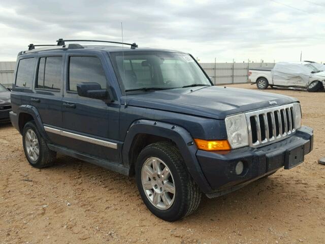 1J4RG5GTXAC113366 - 2010 JEEP COMMANDER BLUE photo 1