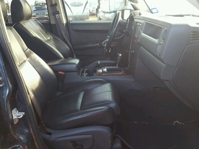 1J4RG5GTXAC113366 - 2010 JEEP COMMANDER BLUE photo 5