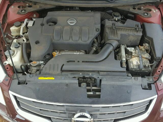 1N4AL2AP6AN476623 - 2010 NISSAN ALTIMA BAS BURGUNDY photo 7