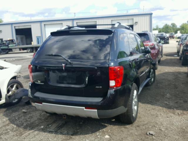 2CKDL73F166179384 - 2006 PONTIAC TORRENT BLACK photo 4