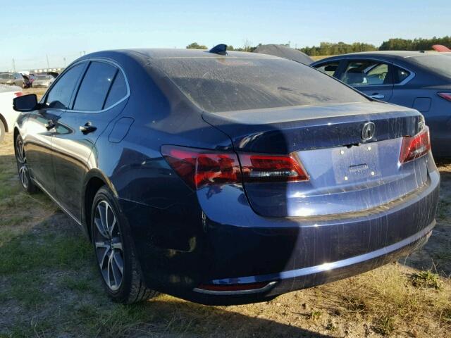 19UUB2F55GA004268 - 2016 ACURA TLX BLUE photo 3